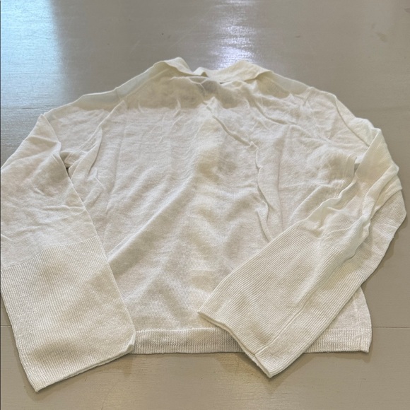 J. Crew Collared button-up sweater in linen Size XS - Picture 9 of 9